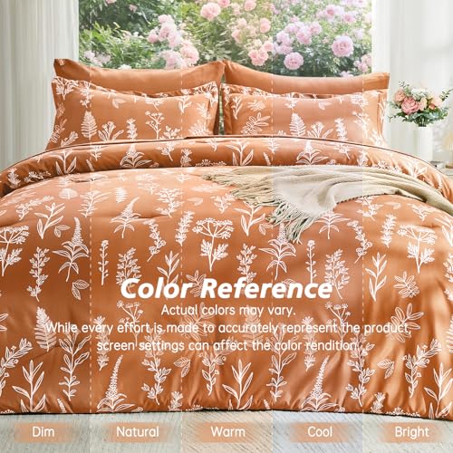 Burnt Orange Full Comforter Set