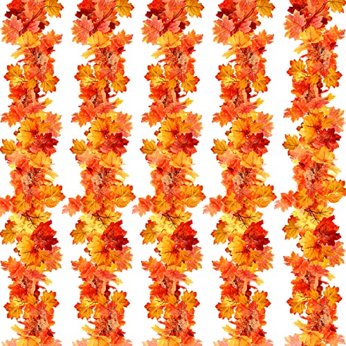 5 Pack 5.9FT Fall Garland (5 Count)