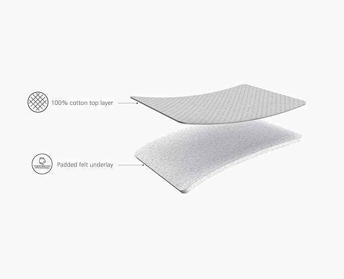 Joseph Joseph Pocket Max Portable Folding Tabletop Ironing Board, 43" Surface, Integrated Iron Storage Hook