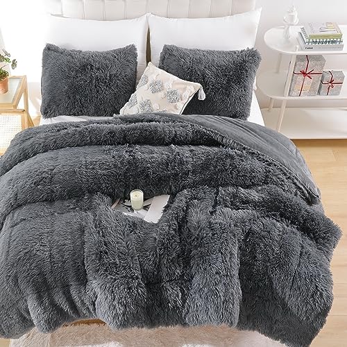 Fluffy Queen Comforter Set