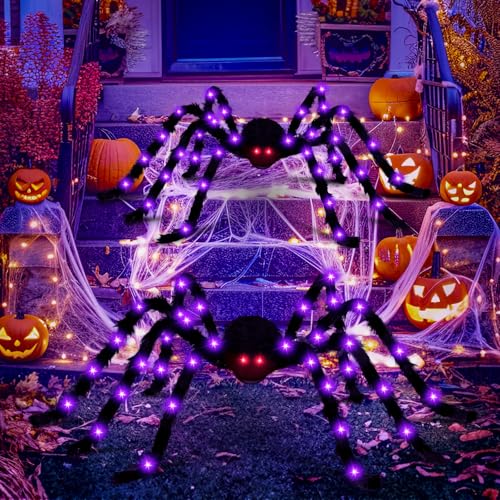 59" Halloween Spider Decoration (Black)