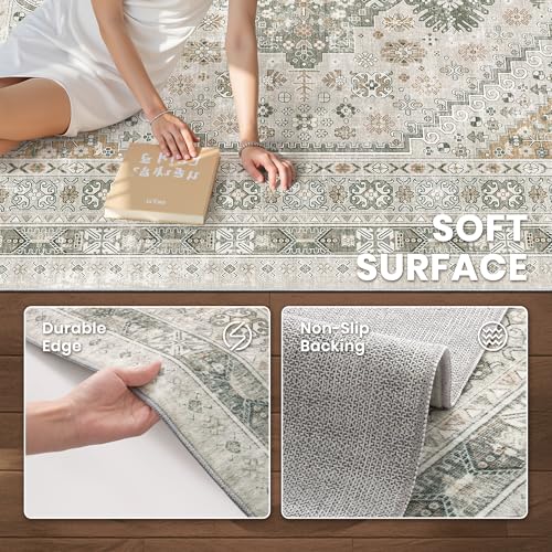 6x9 Area Rugs for Living Room (54 Sq Ft)
