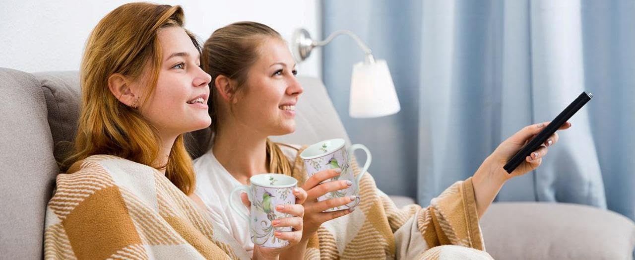 Lightahead Elegant Bone China Two Coffee Mugs Set in Bird Design 10.8 oz Each Cup in Attractive Gift Box