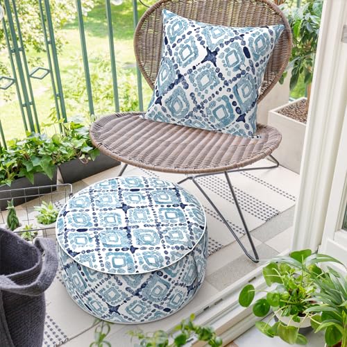 Inflatable Ottoman Stool D21 xH9 for Outdoor