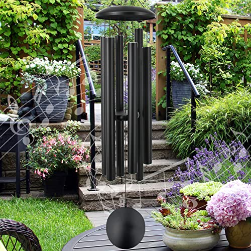45 in Memorial Wind Chimes Large with 6 Heavy Tubes