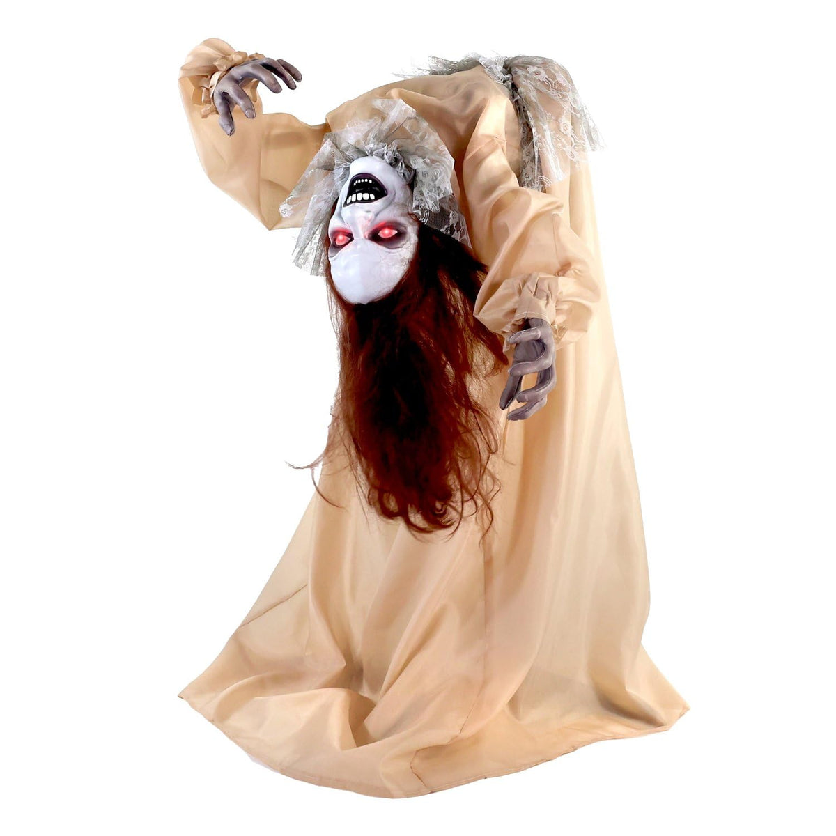 3.4 Ft. Animatronic Possessed Backbend Lady (3.4 ft Possessed Backbend Lady)