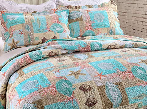 Quilts Queen Size Bedspread Set (3 Count)