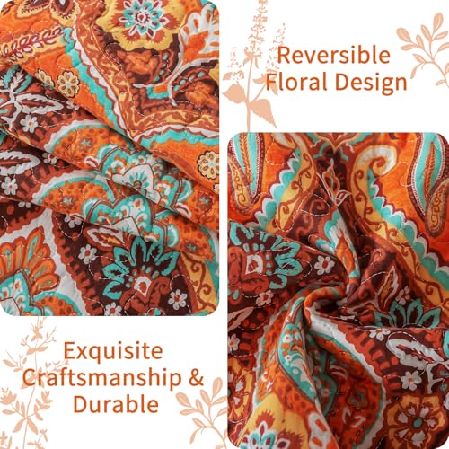 100% Cotton Face Quilts Queen Size