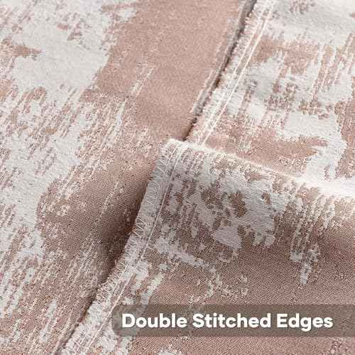 Pack of 2 Faux Cashmere Throw Pillow Covers 24x24 Inch