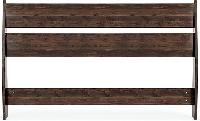 Signature Design by Ashley Calverson Modern Open Slat Panel Headboard ONLY, Full, Brown