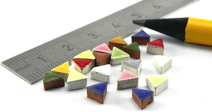 Mosaic-Minis, 1000 Pieces, Triangle 5mm, 20 Colors, MXAL
