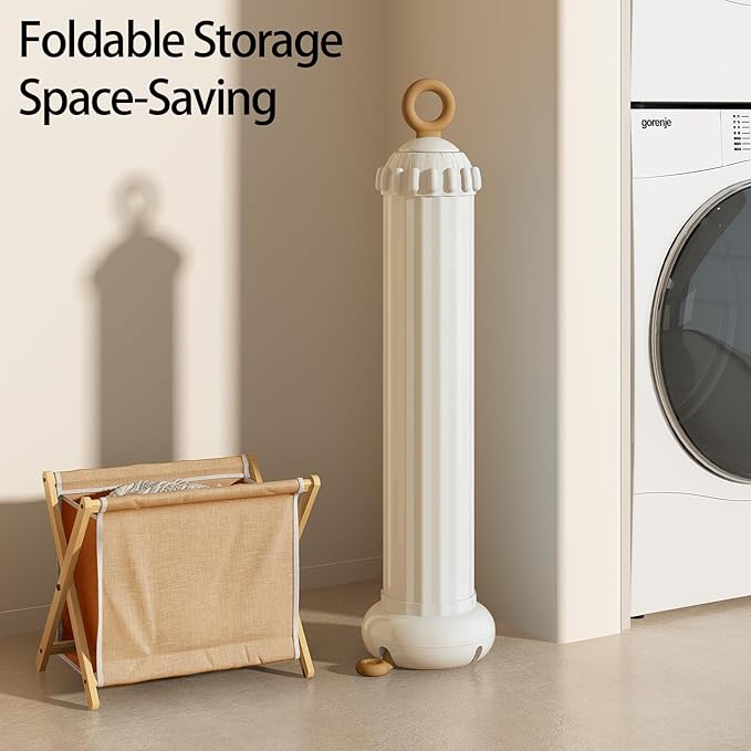 Clothes Drying Rack Foldable Clothing Racks Collapsible Laundry Drying Rack Folding Drying Racks for Clothes, Used for Indoor, RV, Dorm, Yard, Camping, Outdoor