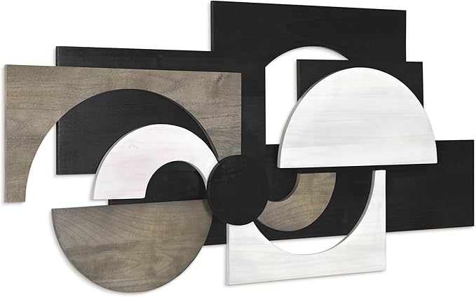 Empire Art Direct "Luminus Dusk" Handmade Dimensional Solid Paulownia Wood Abstracts Wall Art, Ready to Hang, Living Room, Bedroom & Office, 48" x 24"x 1.89"