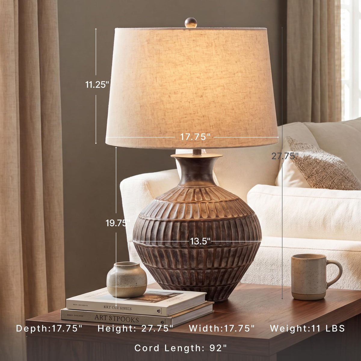 Magan Metal Table Lamp
