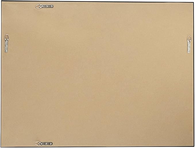 Uttermost Palais Rectangular Vanity Decorative Accent Wall Mirror Modern Beaded Beveled Glass Mottled Silver Mirrored Frame 30" Wide for Bathroom Bedroom Living Room Home House Office