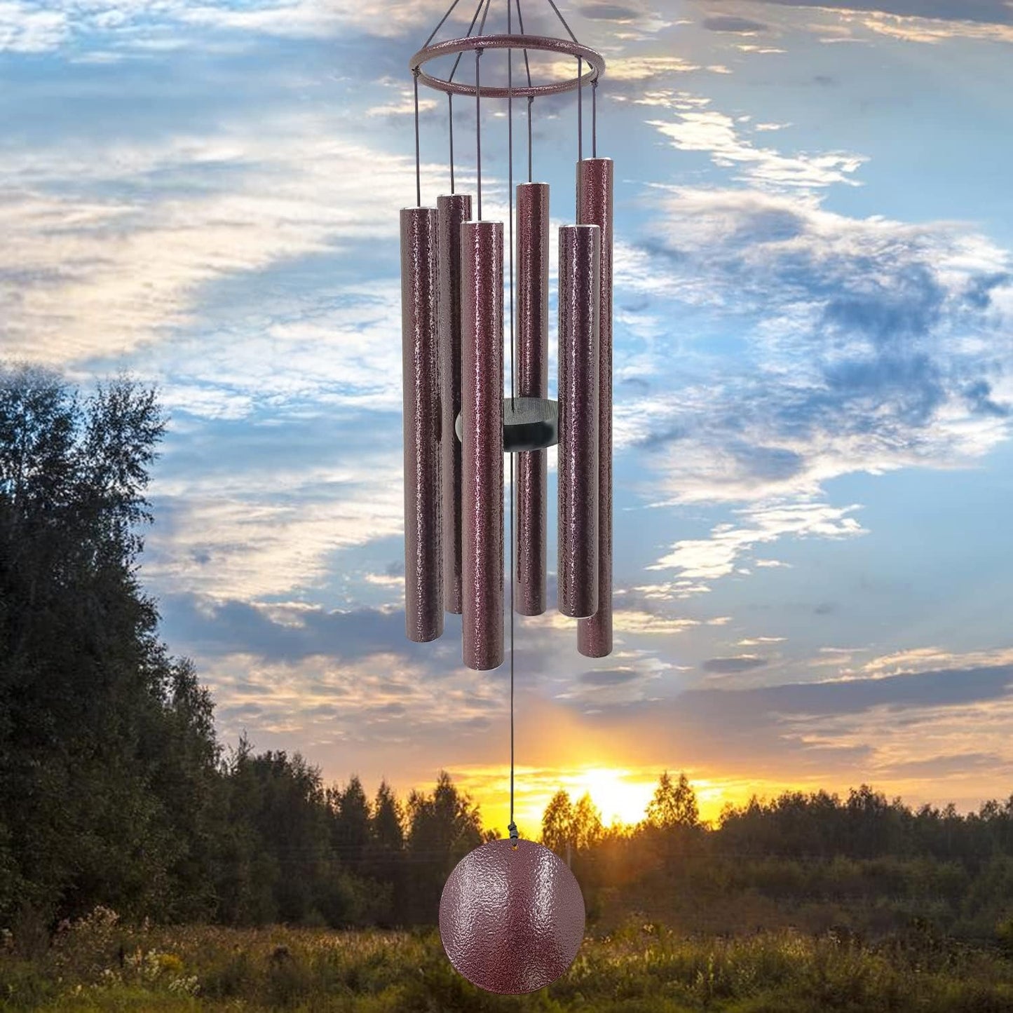 ASTARIN Sympathy Memorial Wind Chimes - Large Deep Tone Outdoor in Memory of Loved Ones - 36 Inch