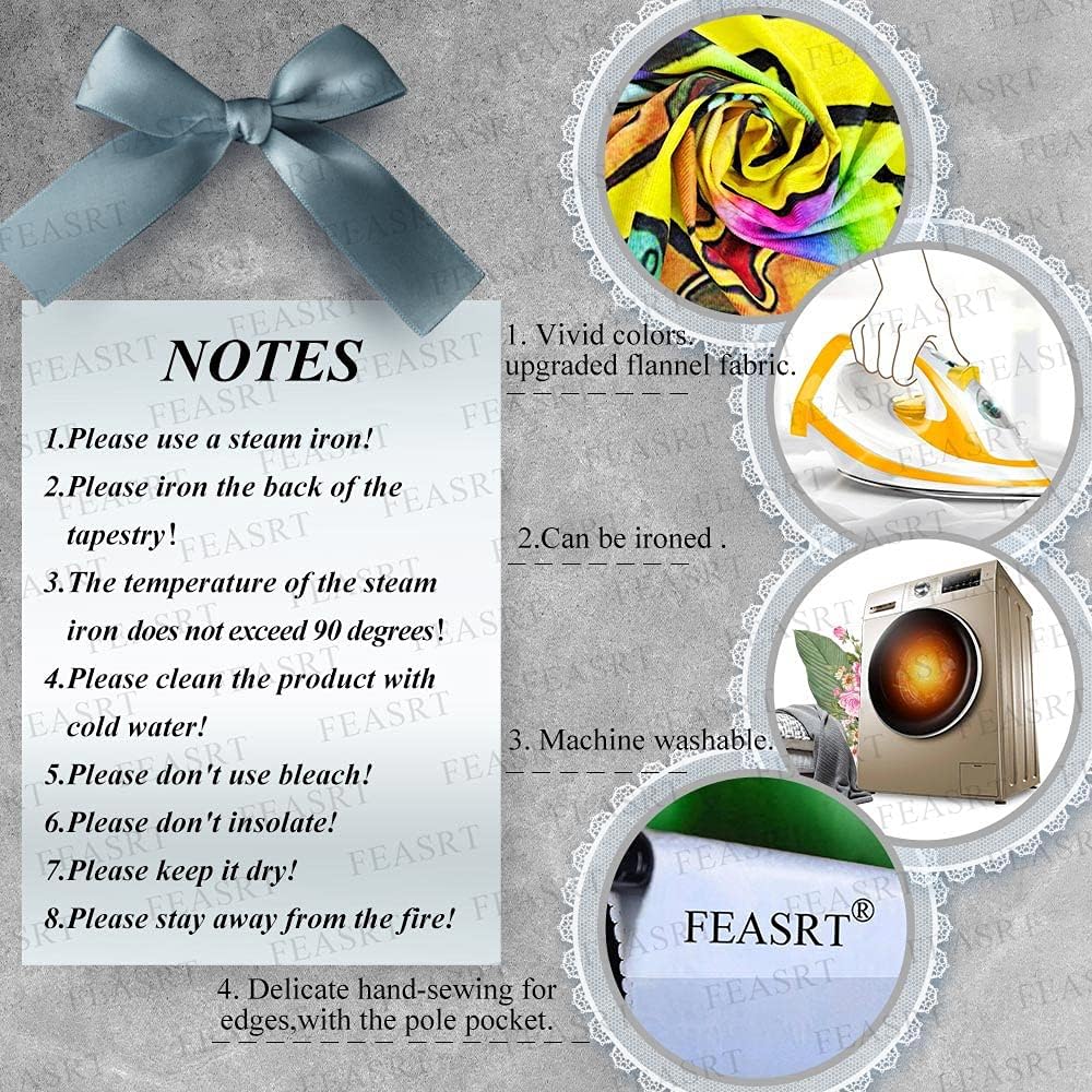 The Raven Tapestry Gothic Skull and Raven Dictionary Tapestry, Large 90x100 Inches Soft Flannelette, Ancient Raven Hymn Poster for Home Dorm GTQQAY1547