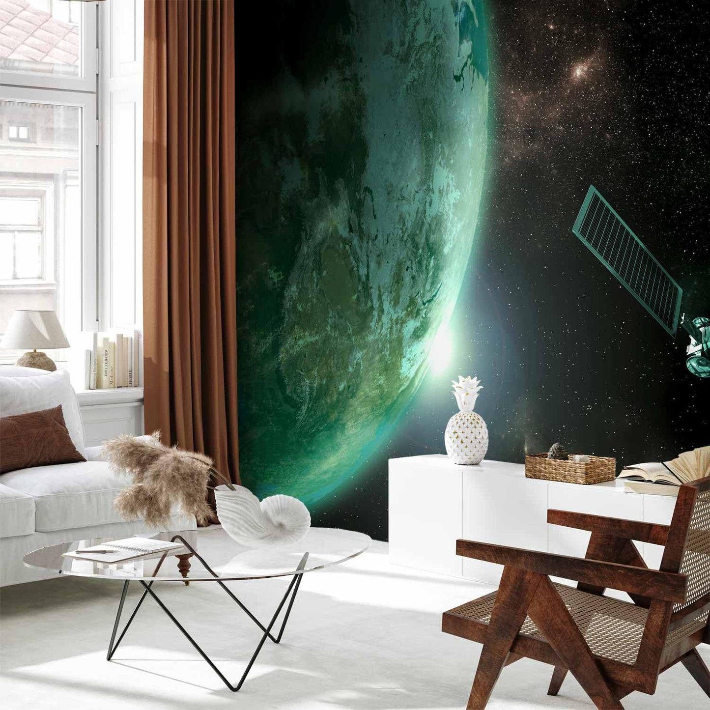 artgeist Wall Mural Cosmos Galaxy 96x69 in - Peel and Stick Self-Adhesive Wallpaper Removable Large Sticker Foil Wall Decor Print Picture Image Design n-B-0007-a-b