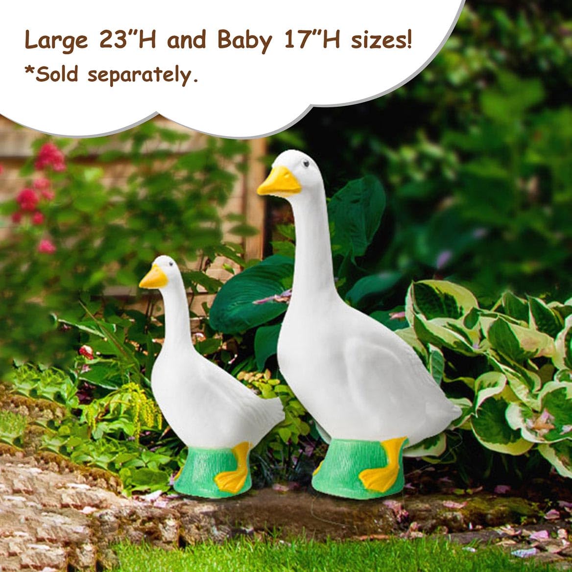 Official Gaggleville 23" Large White Goose