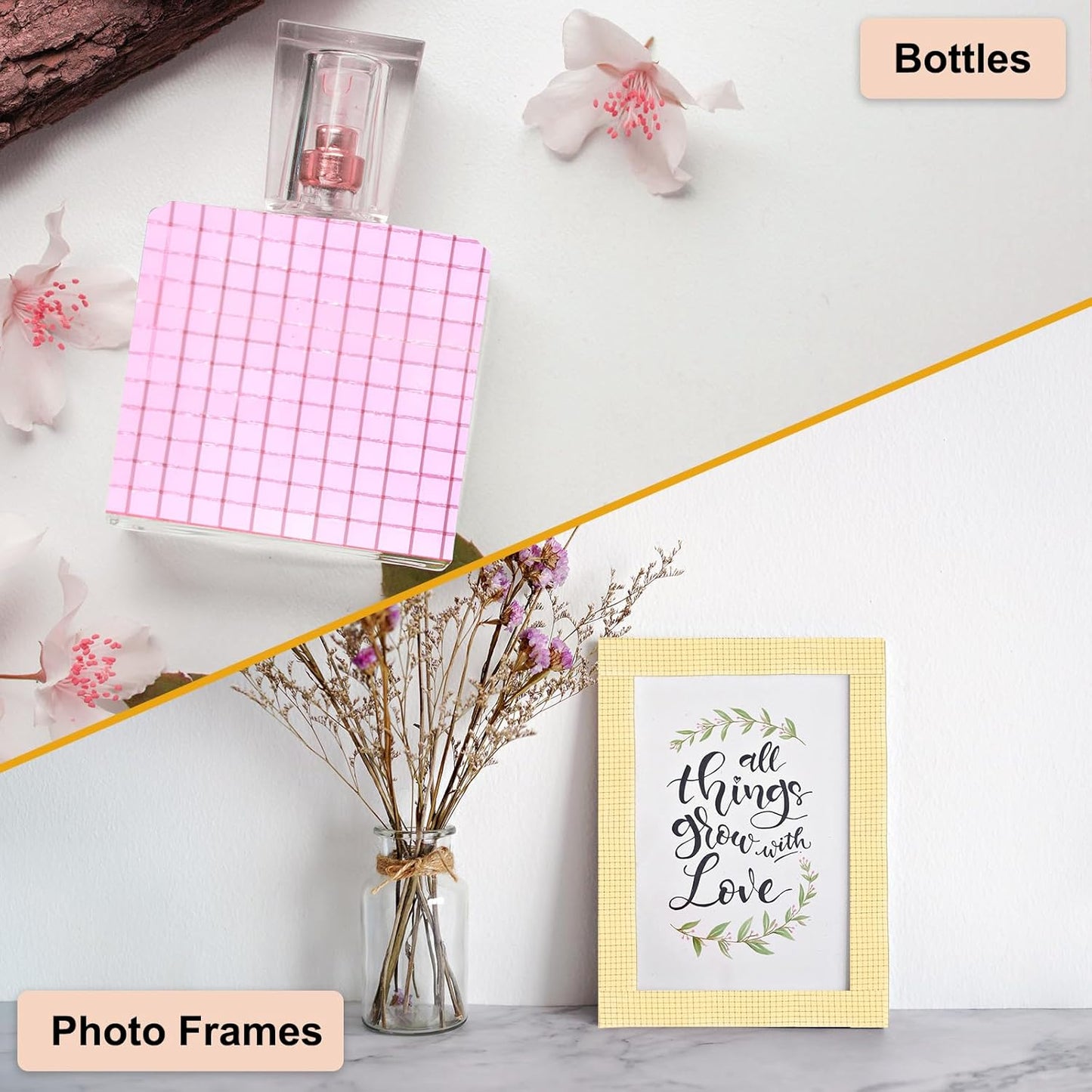 PATIKIL 5x5mm Self Adhesive Mirrors Mosaic Tiles, 10000 Pcs Square Mini Glass Mosaic Disco Tile Sticker for DIY Craft Disco Ball Party Decoration, Green