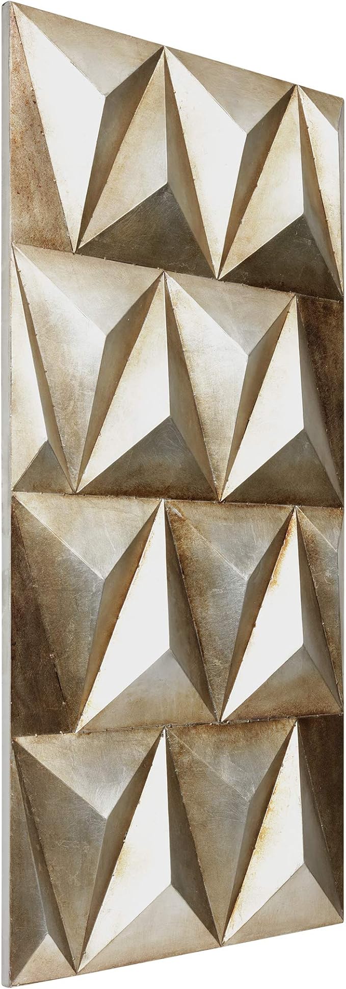 Empire Art Direct Steel 3D Iron Wall Art, Mixed Media Hand Painted Wall Sculpture,Ready to Hang, Living Room, Bedroom,Glod