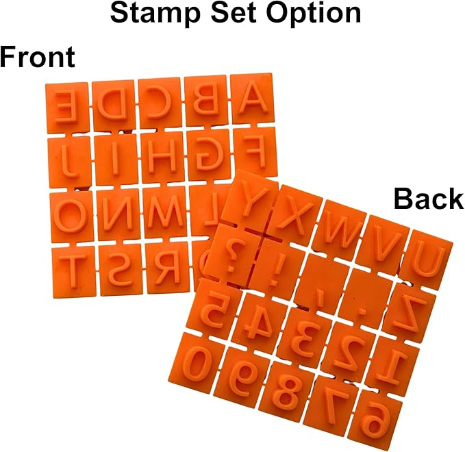 DIY Paw Print Kit for Pets, Personalized Memorial Stepping Stones for Gifts and Pets, Pet Garden Stone (10 Inch + Stamp Set, Orange)