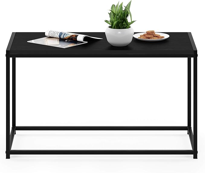 FURINNO Camnus Modern Living Coffee Table, Americano, 15.74 in x 30 in x 17.51 in