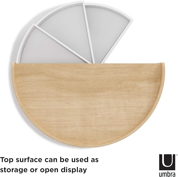 Umbra Moona Storage Box White/Natural