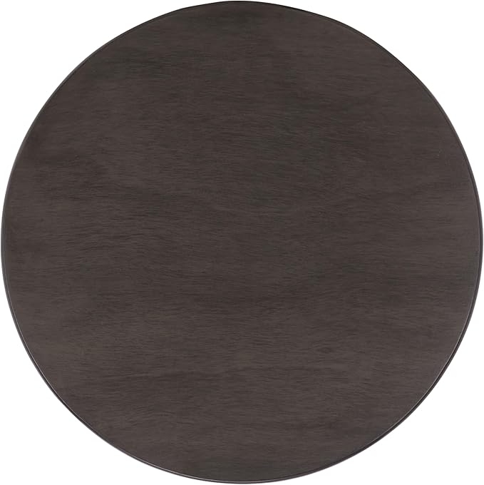 SAFAVIEH Home Collection – Tabitha Black Accent Table, Round Swivel Side Table with 1 Drawer & Interior Cabinet Storage, Classic Pedestal Design, Fully Assembled (AMH5712H)