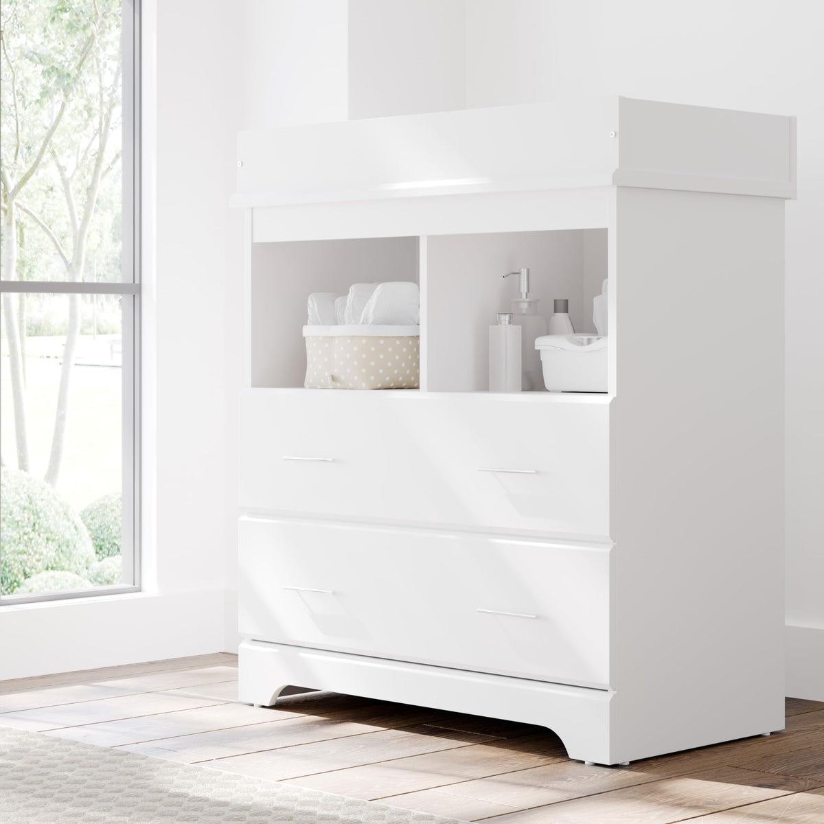 Brookside 2 Drawer Changing Table Dresser