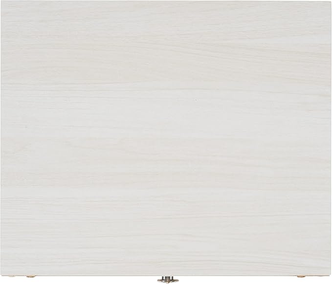 SAFAVIEH Home Collection – Galio Bleached White & Gold 2-Drawer Nightstand, Vintage-Inspired Bedside Table with Storage for Bedroom (NST9600C)
