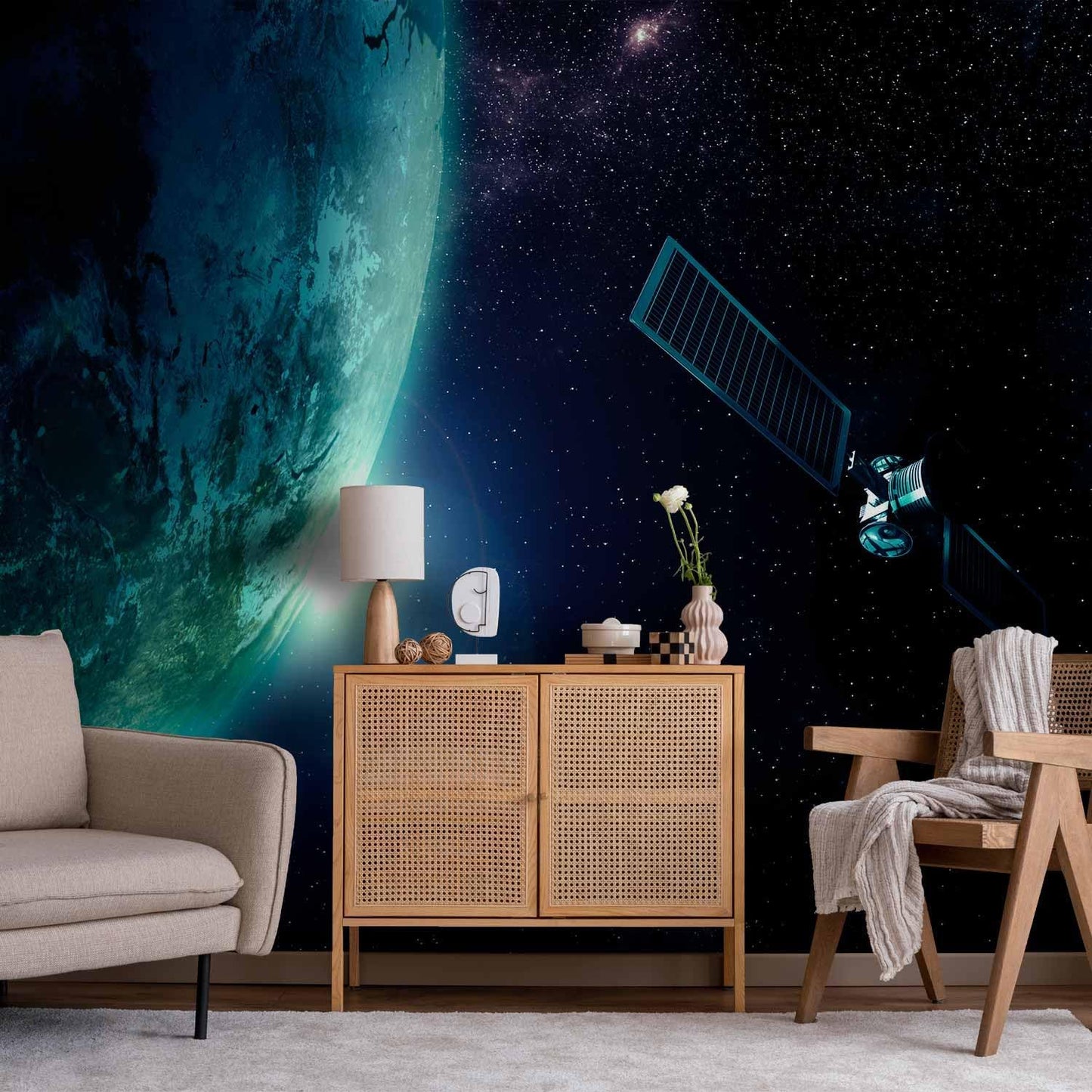 artgeist Wall Mural Cosmos Galaxy 157x110 in - XXL Non-Woven Wallpaper Fleece Wall Decor Photo Print Picture Image Design Home n-B-0007-a-c