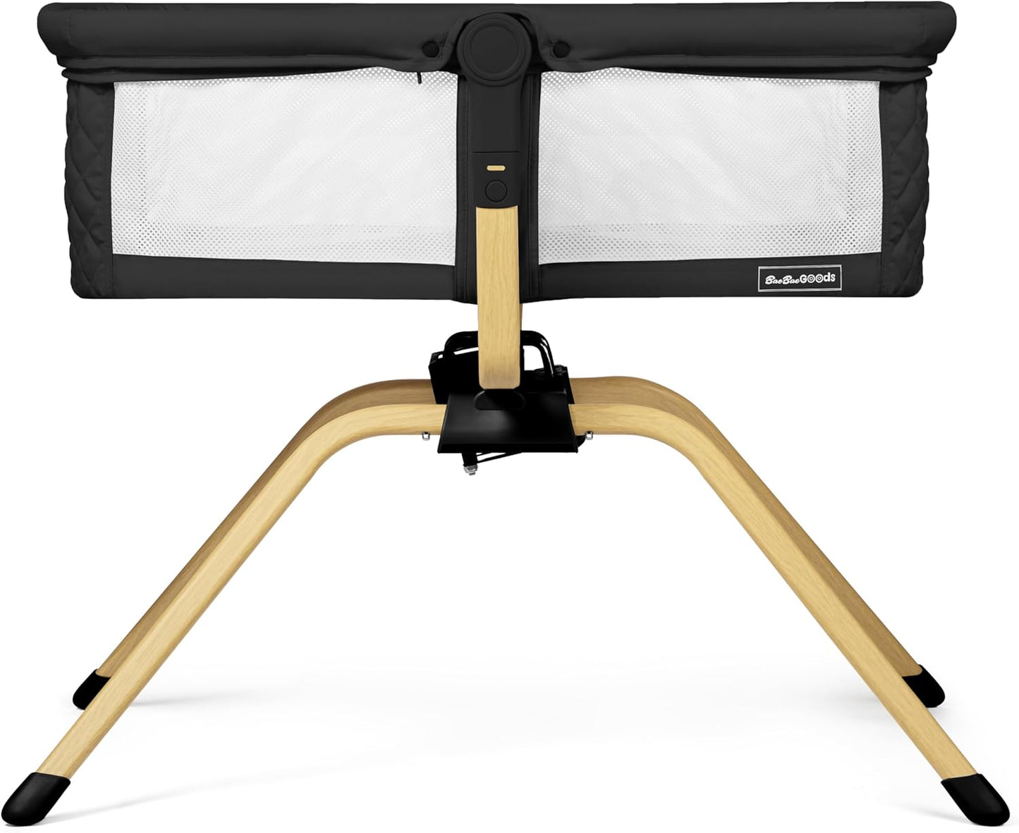 Baby Bassinet with Rocking/Gliding, Portable Bedside Sleeper for Baby with Foam Mattress, Baby Bedside Crib for Newborns and Infants with Carrybag