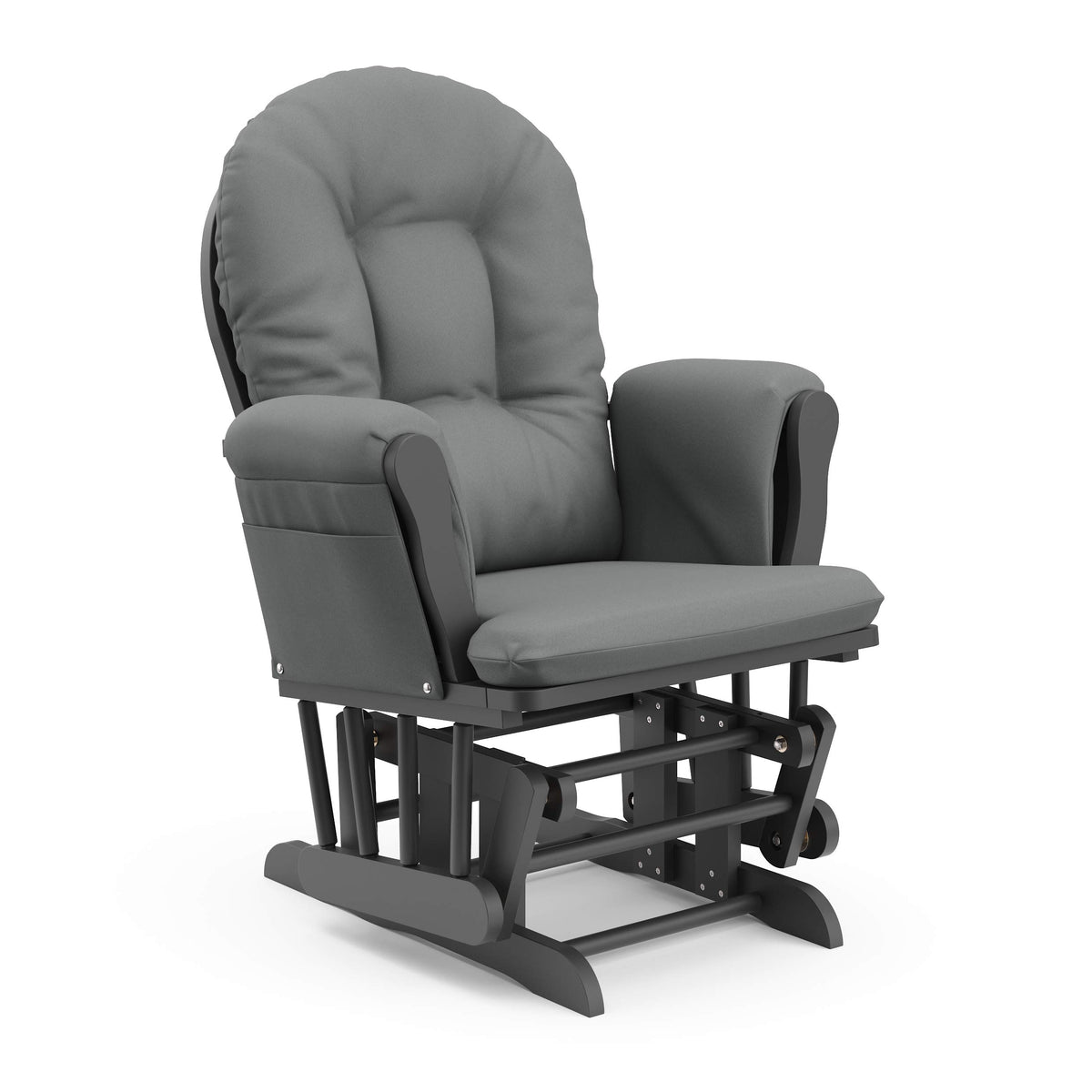 Premium Hoop Glider & Ottoman