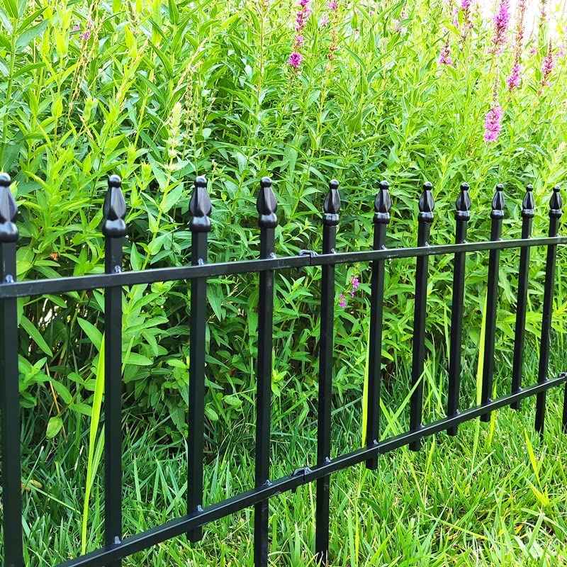 Metal Decorative Garden Fence 22" Wide x 18" High (36 Sq Ft)