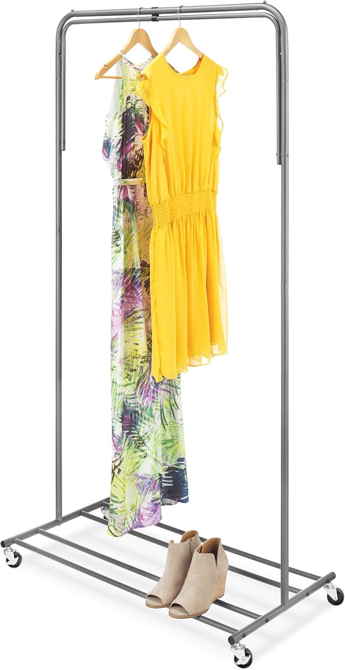 Whitmor Convertible Garment Rack，Gray