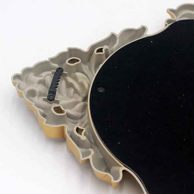Eaoundm 16.5 x 11 inch Vintage Antique Decorative Wall Mirror - Shield Shape (Brush Gold)