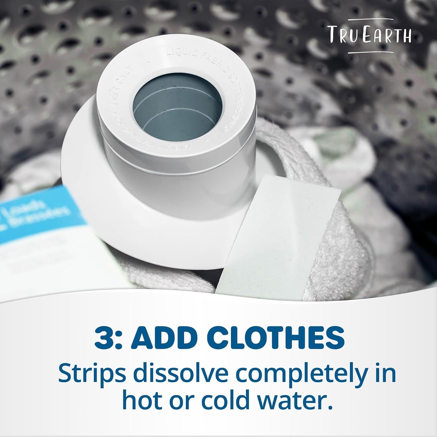 Tru Earth Platinum - Heavy Duty Laundry Detergent Sheets - Up to 64 Loads (32 Count), Fragrance Free - Ultra-Concentrated Strips Formula - Eco-Friendly Laundry Sheets