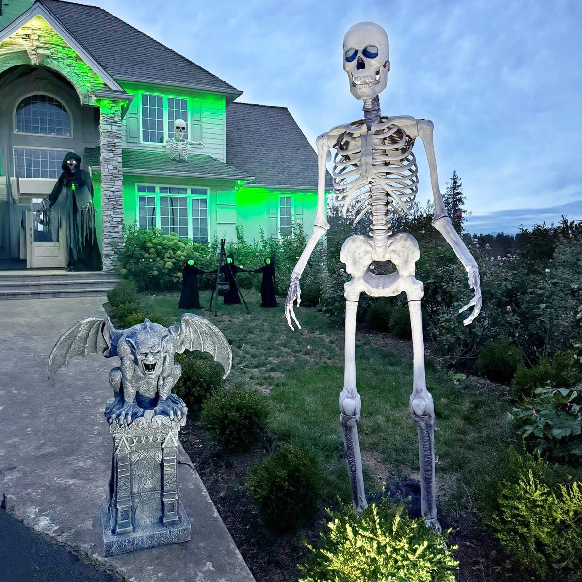 8.0 Ft. Motion (96" Towering Animated Skeleton)