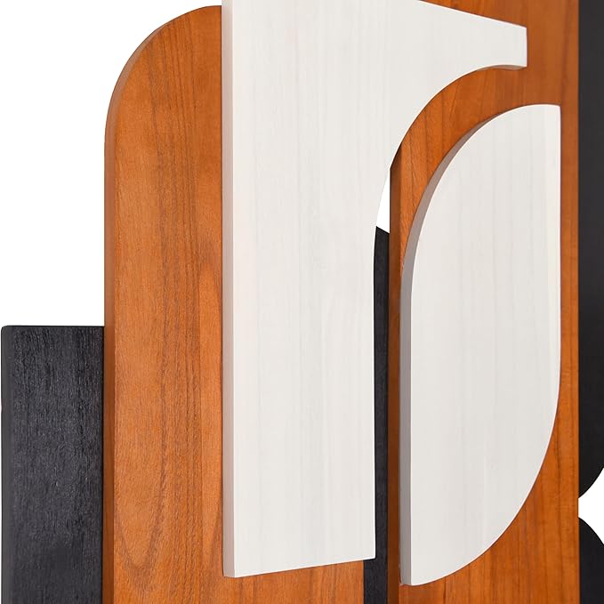 Empire Art Direct "Honeyed Dusk I" Hand Made & Hand Finished Dimensional Wood Abstracts, Ready to Hang, Living Room, Bedroom & Office, 48" x 24"x 1.42"