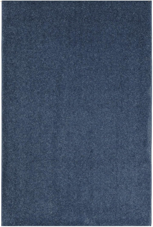 KOECKRITZ Soft and Colorful Kids Classroom Area Rugs (Passes Flammability Pill Test) Many Sizes and Bright Colors to Select from (5' x 8', Navy)