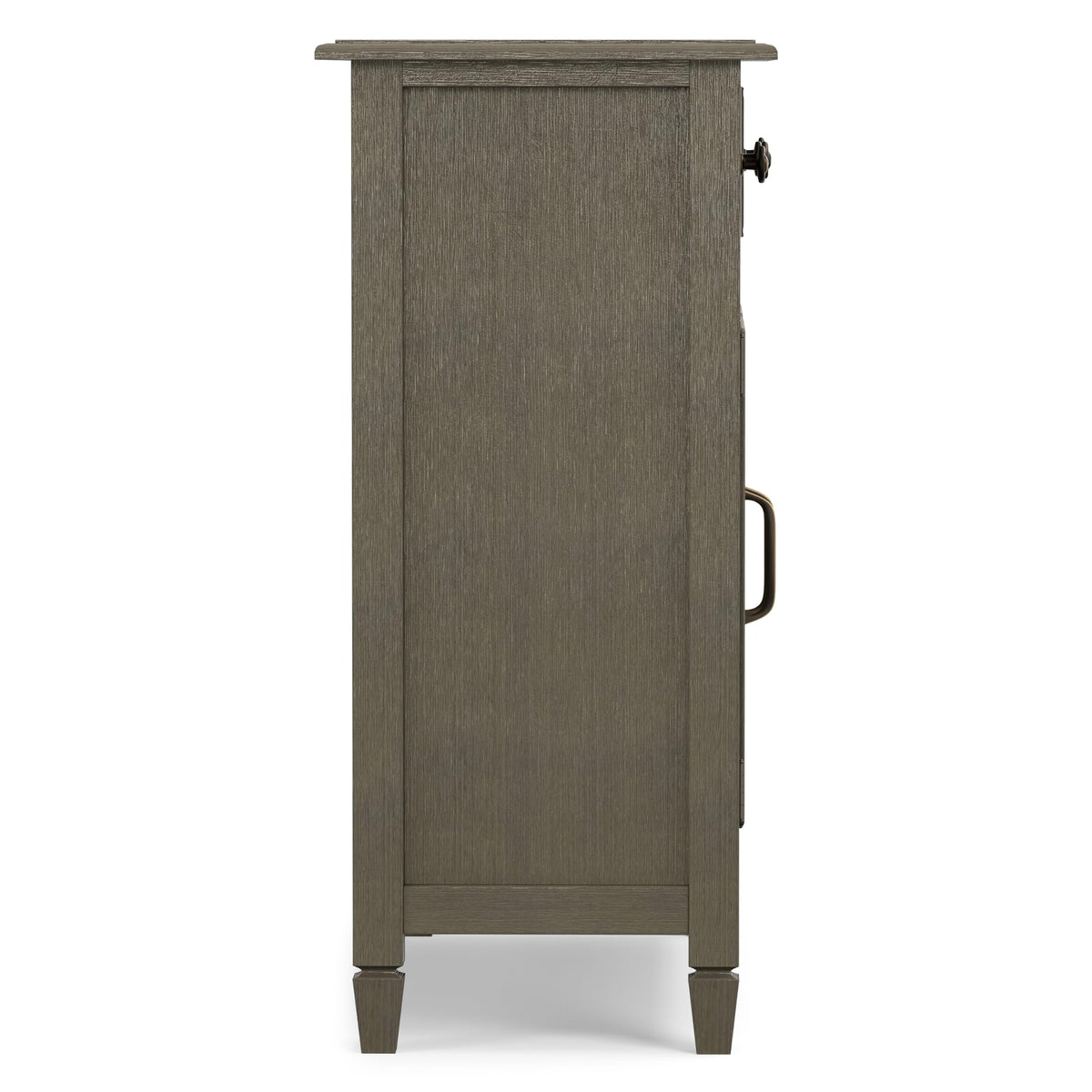 Connaught 40" Wide Solid Wood Cabinet in Farmhouse Grey