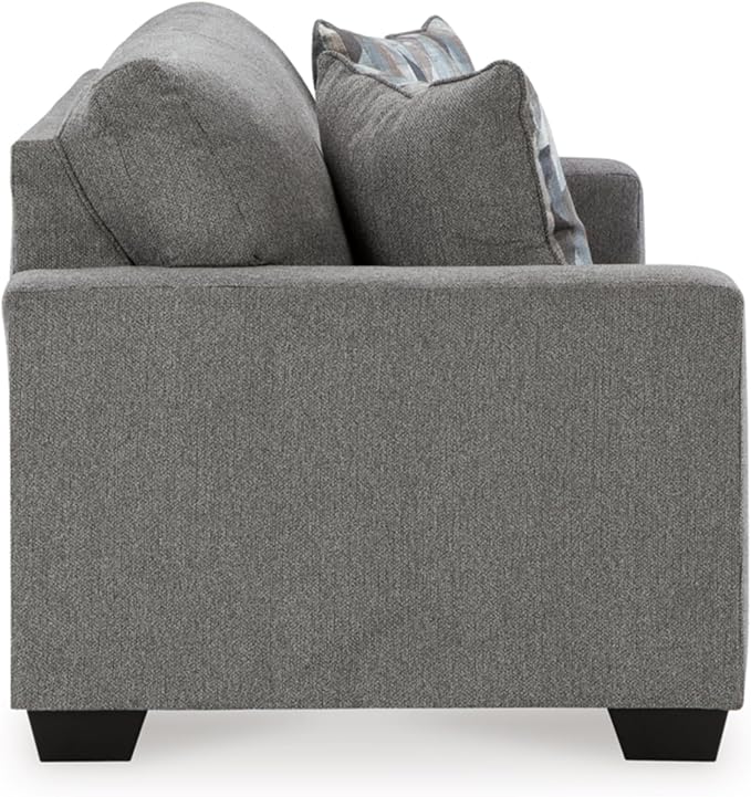 Signature Design by Ashley Deltona Casual Sofa for Living Room, Gray