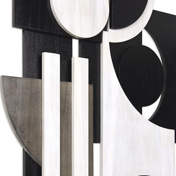 Empire Art Direct Luminous Whisper & Dusk Hand Made & Hand Finished Dimensional Solid Wood Abstracts