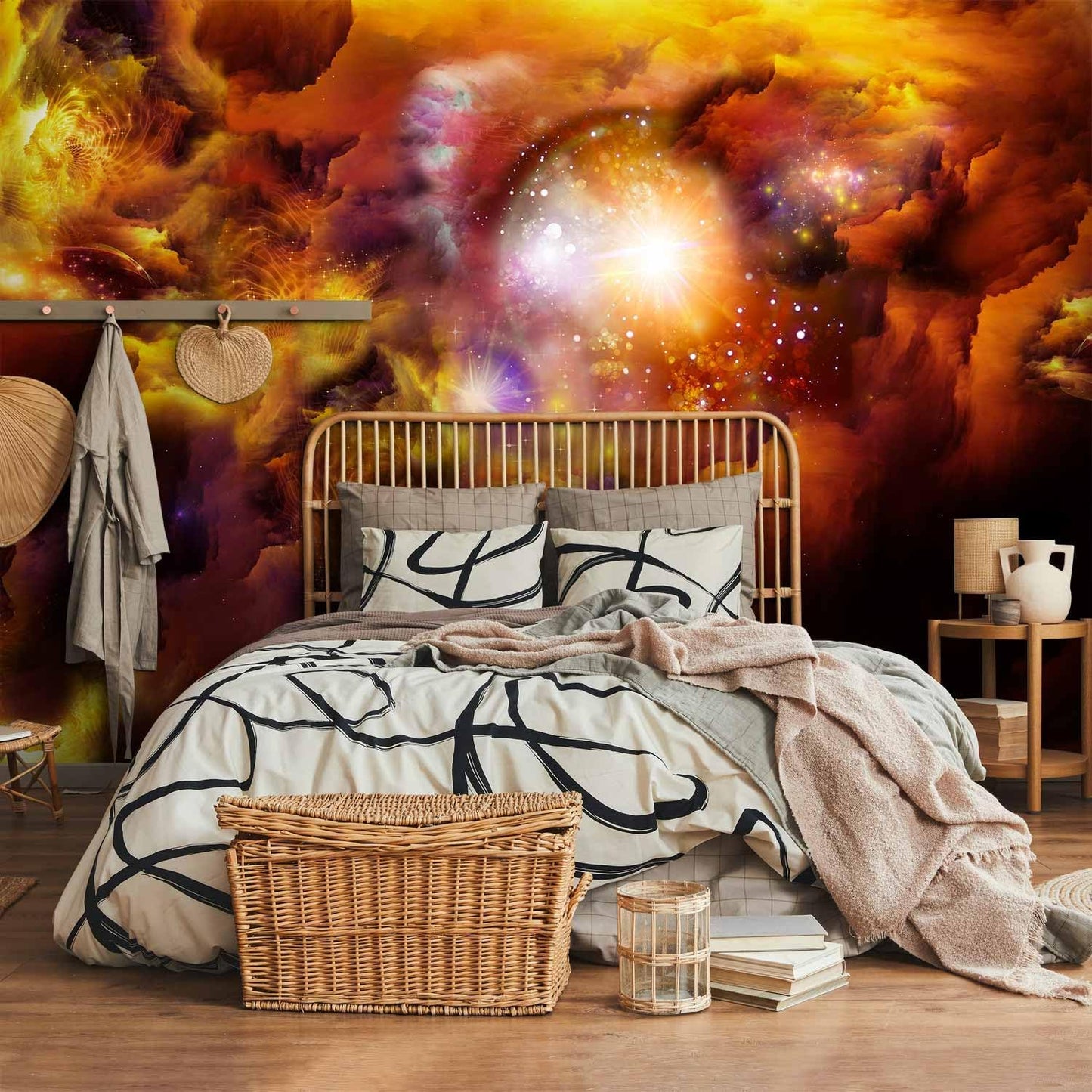artgeist Premium Wall Mural Cosmos Galaxy 118x83 in - XXL Non-Woven Wallpaper Fleece Wall Decor Photo Print Picture Image Design Home n-A-0027-a-d