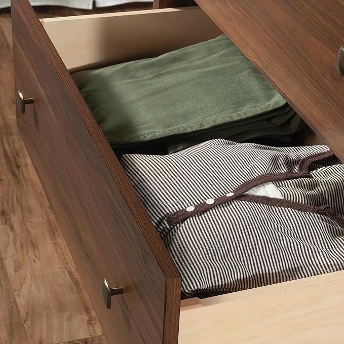 Sauder River Ranch 4-Drawer Dresser Chest, Grand Walnut Finish