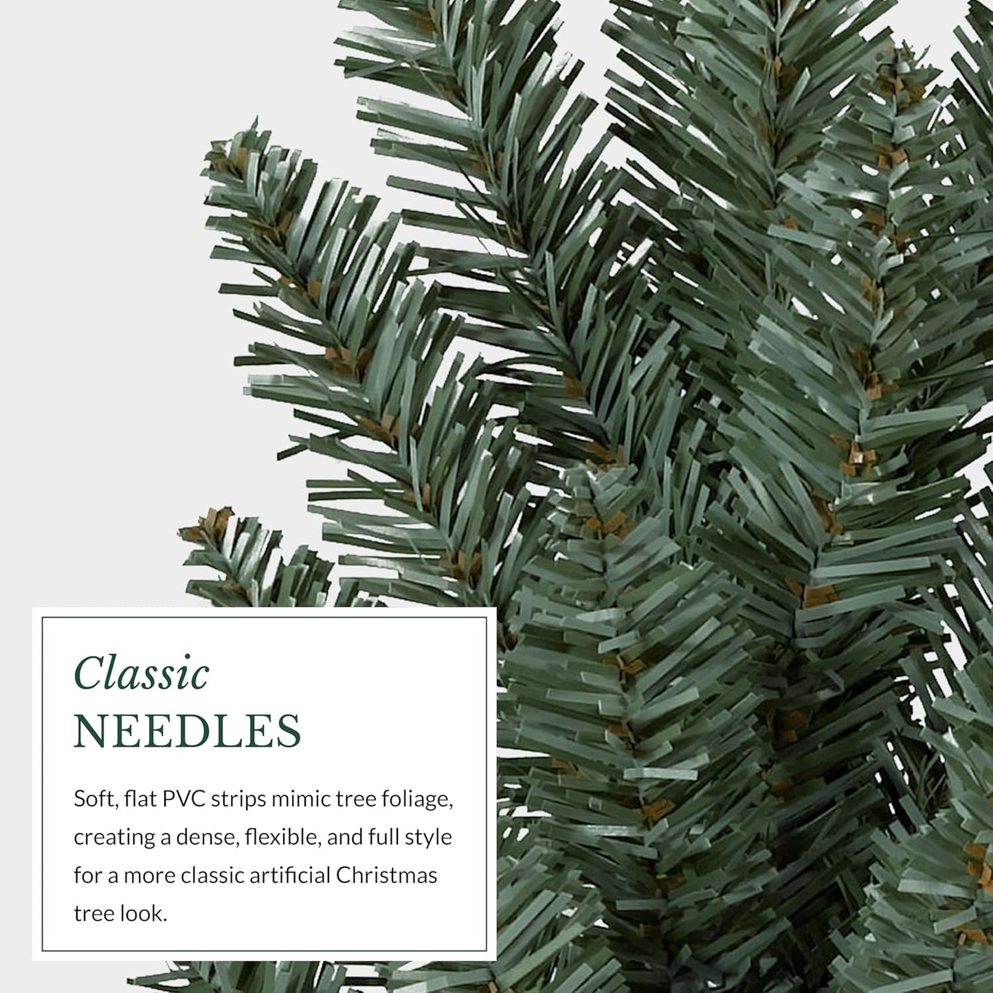 Balsam Hill 7.5ft Pre-Lit Classic Blue Spruce - Artificial Christmas Tree with 1000 Clear Incandescent Lights, Easy Plug Technology, Premium Stand & Storage Bag for Indoor Holiday Decorating