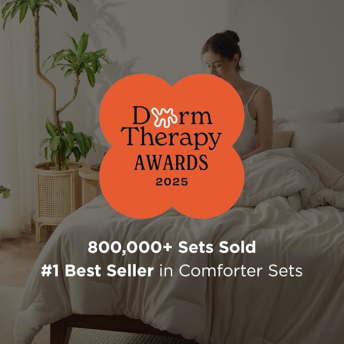 Bedsure Queen Comforter Set - Black Soft Bedding for All Seasons, Cationic Dyed Bed Set, 3 Pieces, 1 Queen Size Comforter (90"x90") and 2 Pillow Shams (20"x26"+2")
