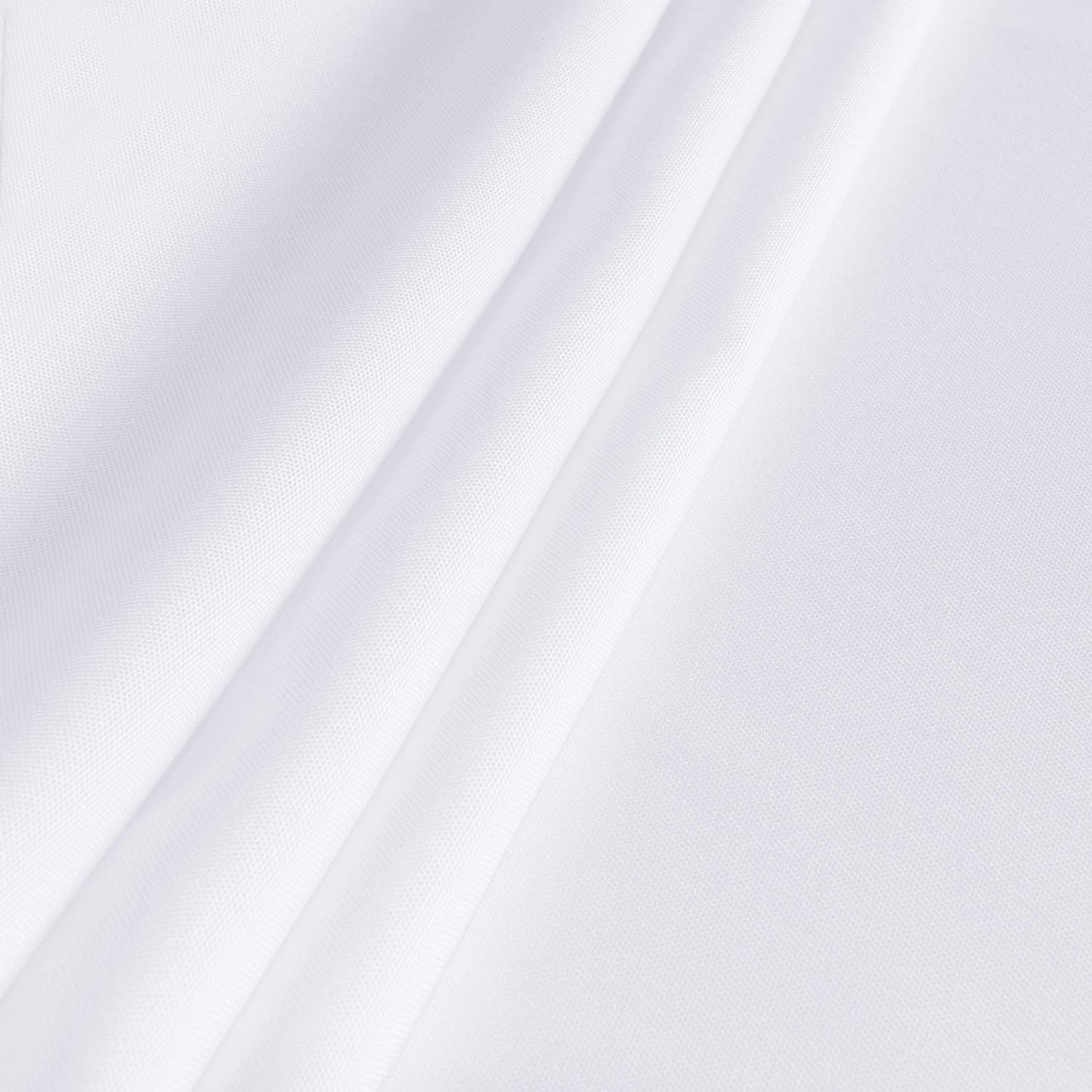 sancua Rectangle Tablecloth - 54 x 120 Inch - Water Resistant Spill Proof Washable Polyester Table Cloth, Decorative Fabric Table Cover for Dining Tables, Buffet Parties and Camping, White
