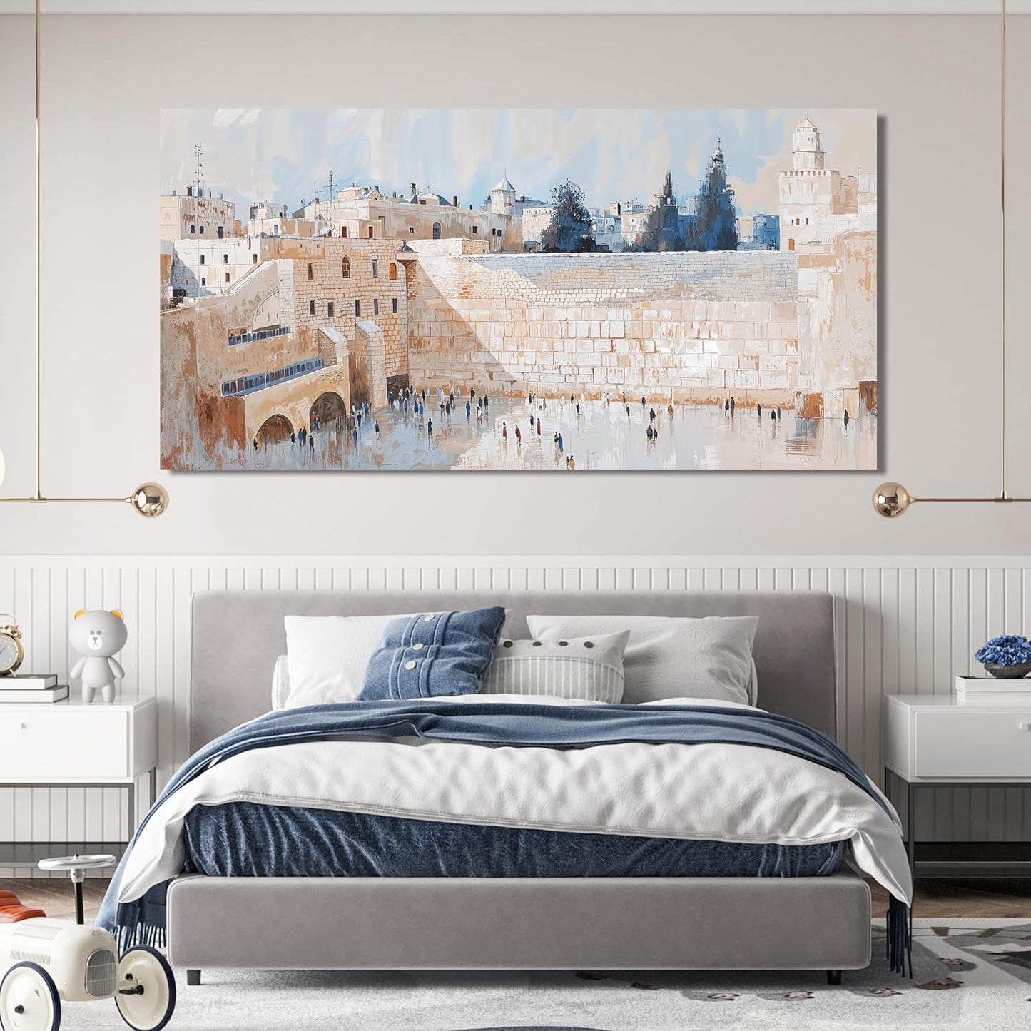 Canvas Wall Art Decor Pictures Beige Large Wall Art Decor For Living Room Artwork For Walls Vintage Canvas Art Wall Decor Prints Pictures For Bedroom Dining Room Office Wall Hanging Decor 20" X 40"